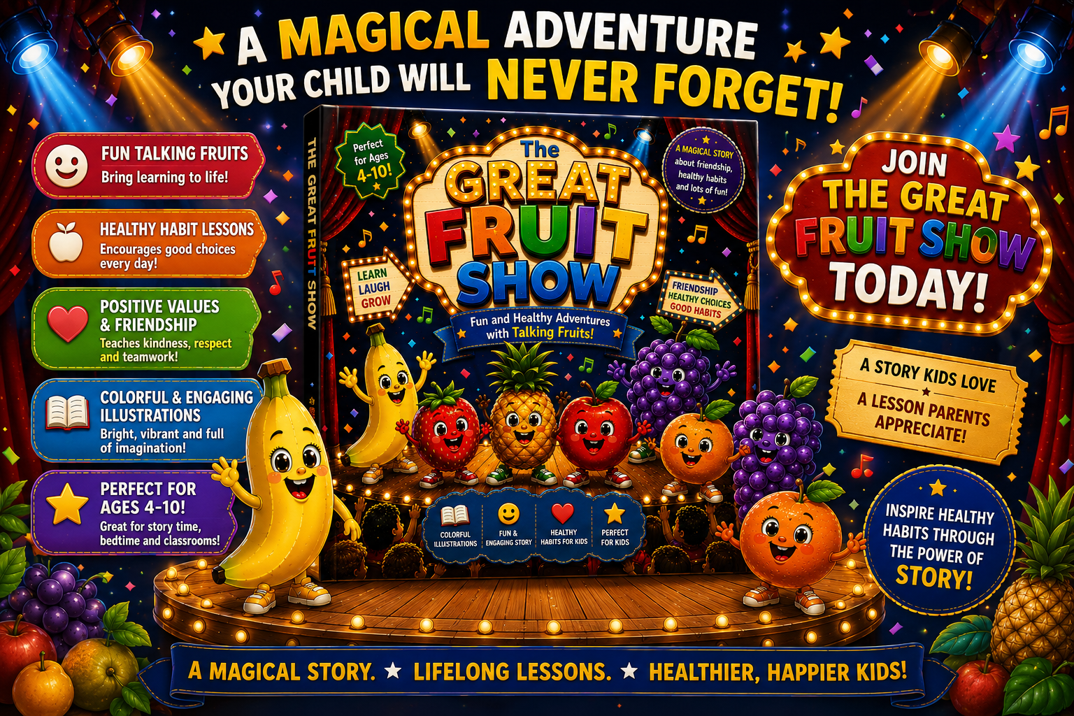 The Great Fruit Show – Printable Storybook