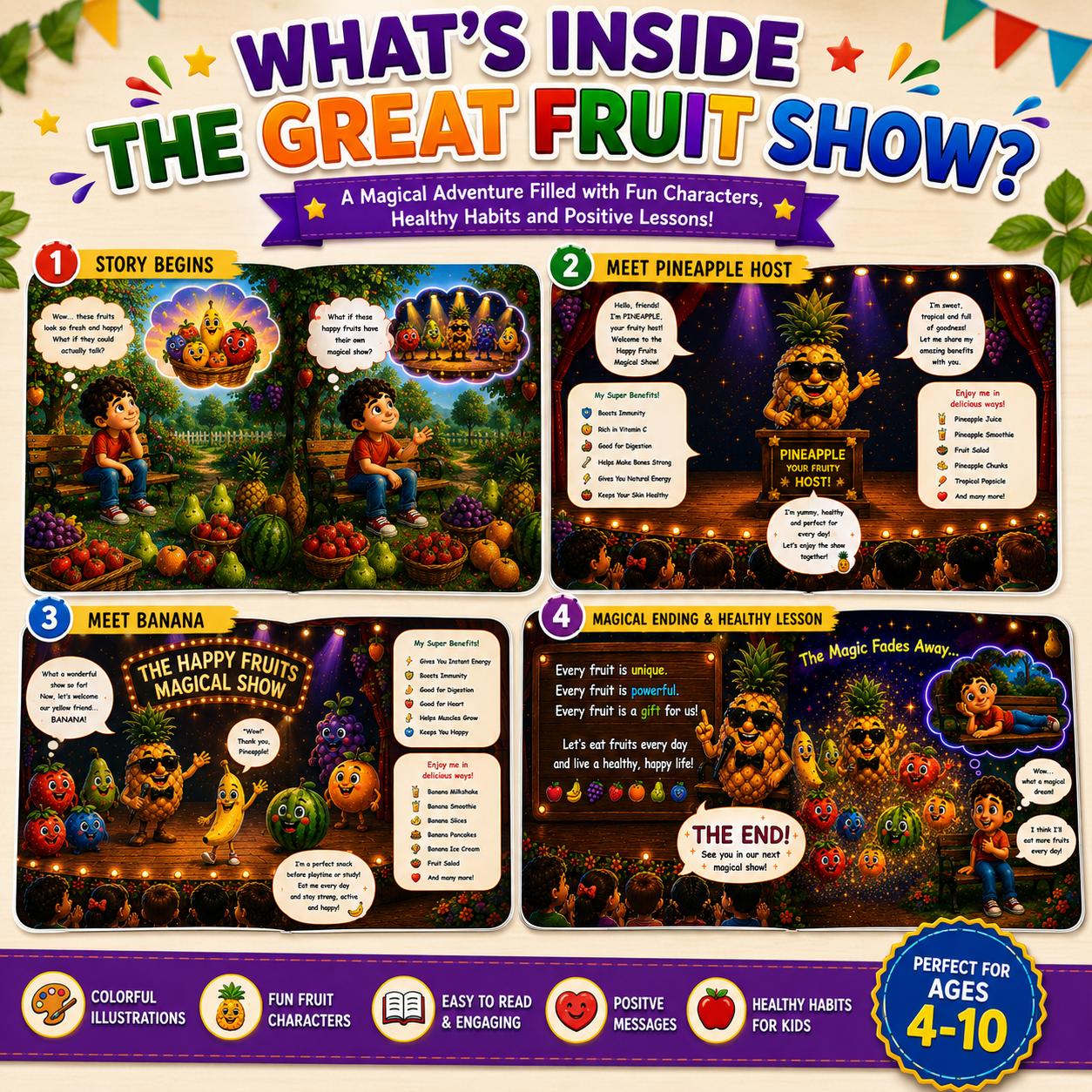 The Great Fruit Show – Printable Storybook