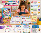 My Awesome Planner | Printable Kids Daily Planner PDF | 30-Day Planner Ages 7–12