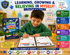 My Growth Mindset Journal for Kids – Printable Positive Thinking & Reflection Journal for Ages 7–12 | Digital PDF for Home & School