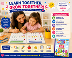 Number Learning Worksheets 1–10 – Printable Counting, Number Tracing & Math Activities for Kids Ages 3–6 | Digital PDF