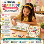 My Gratitude Journal for Kids – Printable Thankfulness & Reflection Journal for Ages 7–12 | Digital PDF for Home & School