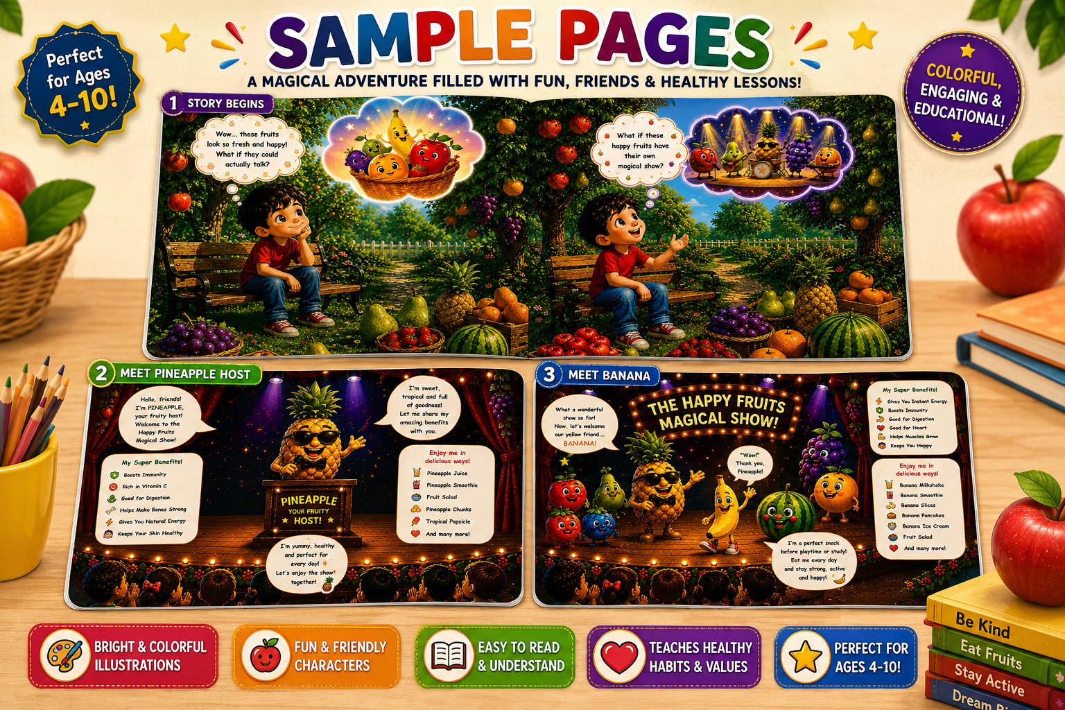 The Great Fruit Show – Printable Storybook