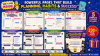 Kids Planner Mega Bundle – 5 Printable Daily Planners for Kids Ages 7–12 | Goal Setting, Habit Trackers & PDF Bundle