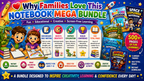 Kids Notebook Mega Bundle – 5 Printable Writing & Drawing Notebooks for Kids Ages 7–12 | Digital PDF Bundle