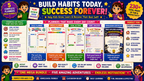 Kids Planner Mega Bundle – 5 Printable Daily Planners for Kids Ages 7–12 | Goal Setting, Habit Trackers & PDF Bundle