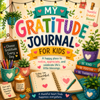 My Gratitude Journal for Kids – Printable Thankfulness & Reflection Journal for Ages 7–12 | Digital PDF for Home & School