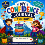 My Confidence Journal for Kids – Printable Self-Esteem & Reflection Journal for Ages 7–12 | Digital PDF for Home & School