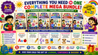 Alphabet Learning Mega Bundle A–Z – 5 Printable Letter Tracing & Phonics Worksheet Sets for Kids Ages 3–6 | Digital PDF Bundle