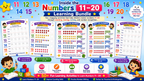 Number Learning Worksheets 11–20 – Printable Counting, Number Tracing & Math Activities for Kids Ages 3–6 | Digital PDF