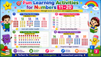 Number Learning Worksheets 11–20 – Printable Counting, Number Tracing & Math Activities for Kids Ages 3–6 | Digital PDF
