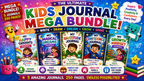 Kids Journal Mega Bundle – 5 Printable Reflection & Mindfulness Journals for Kids Ages 7–12 | Digital PDF Bundle