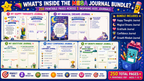 Kids Journal Mega Bundle – 5 Printable Reflection & Mindfulness Journals for Kids Ages 7–12 | Digital PDF Bundle