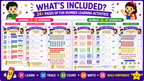 Number Learning Worksheets 31–40 – Printable Counting, Number Tracing & Math Activities for Kids Ages 3–6 | Digital PDF